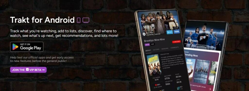 Trakt TV App for Android